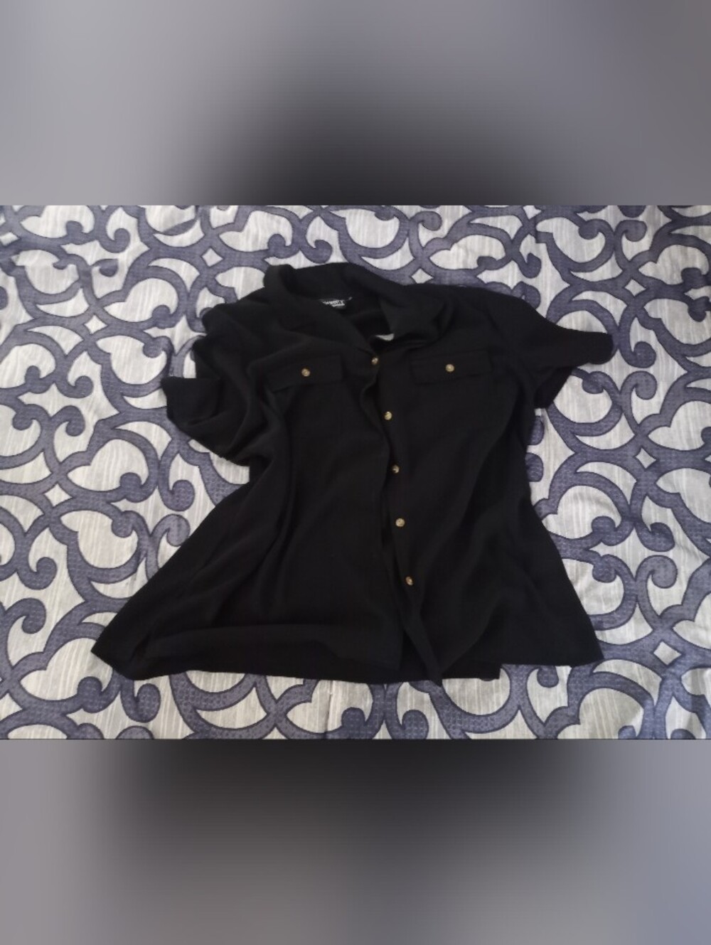 👠REQUIREMENTS Plus Size Button Down Blouse👠